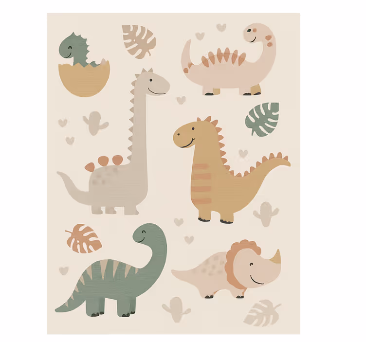 Beige jura-design Andra Vinylmattor - Tenstickers