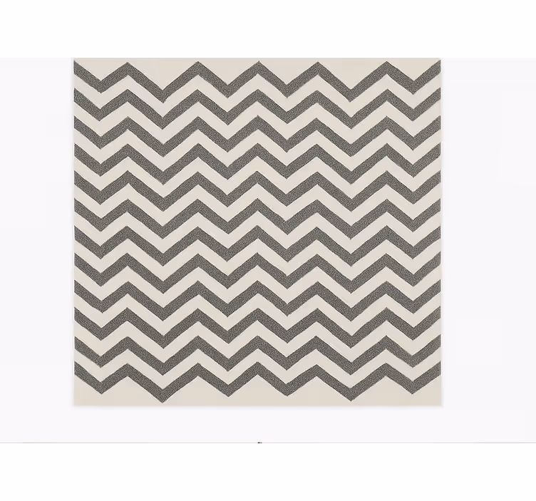 Chevron sicksackmönster Vinylmatta Matsal - Tenstickers