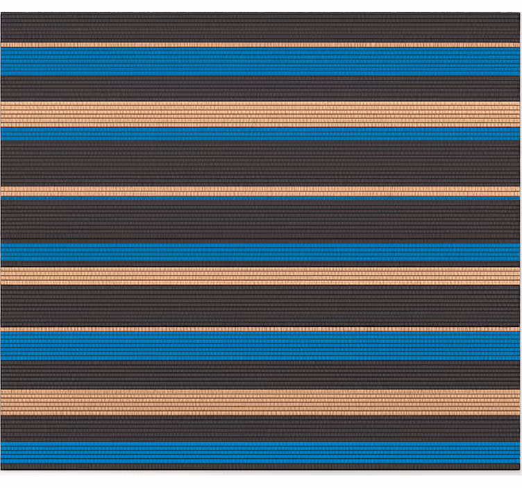 Mörk vävd effekt Vinylmatta Kök - Tenstickers