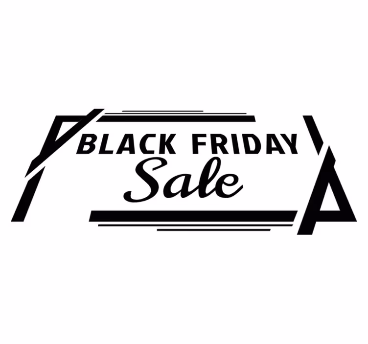 Black friday vinylmatta i låda - Tenstickers