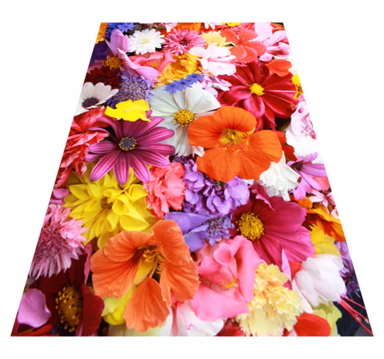 Vinylmatta blommor och växter i massor av färger - Tenstickers
