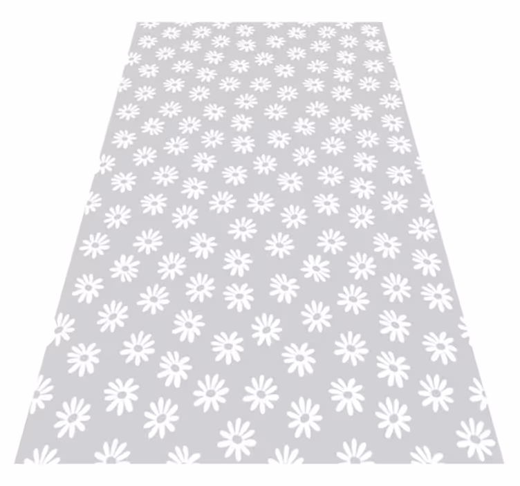 Vinylmatta blommor och växter floral fönster - Tenstickers