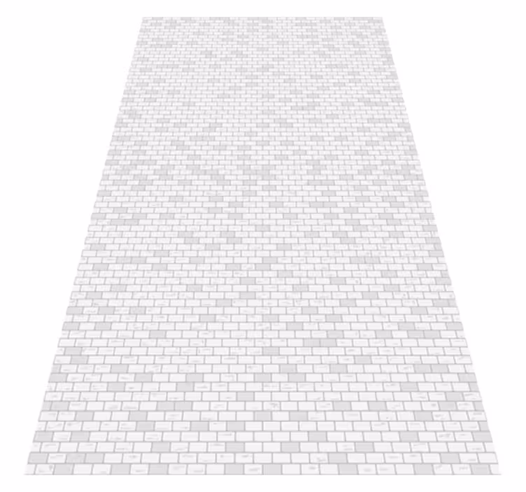 Vinylmatta kök elegant tegelmönster - Tenstickers