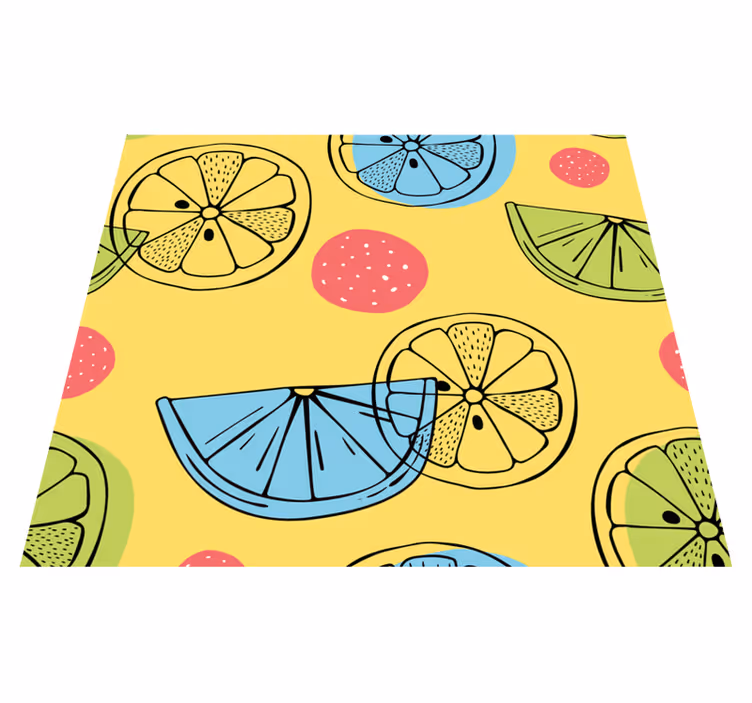 Vinylmatta kök citrusfrukter - Tenstickers