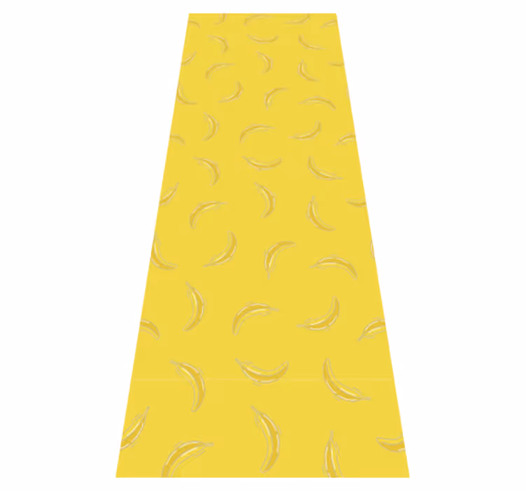 Vinylmatta kök pantone bananer - Tenstickers