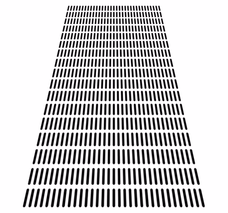 Vinylmatta badrum minimalistiska linjer - Tenstickers