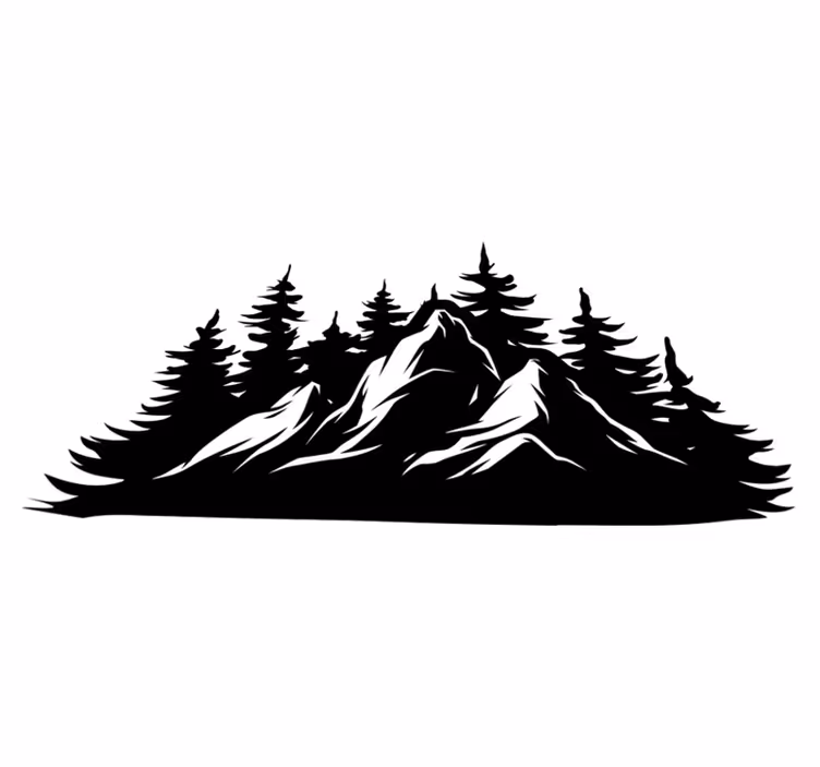 Vinylmatta natur fjällkedja - Tenstickers