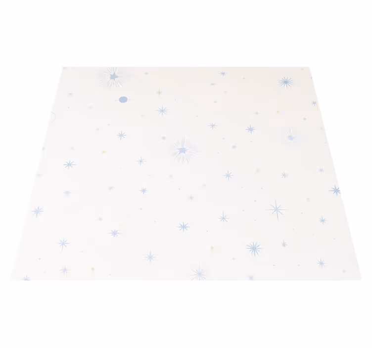 Vinylmatta sovrum celestial starburst dröm - Tenstickers