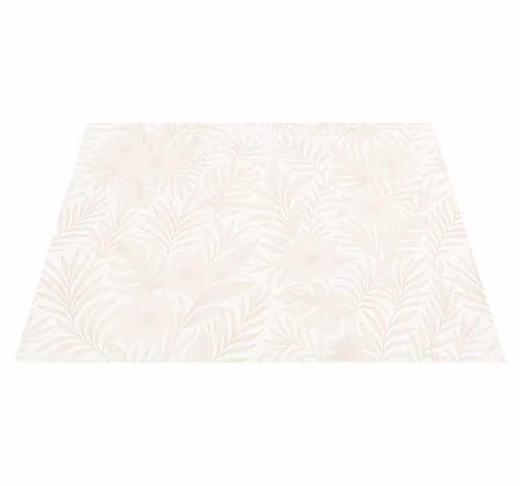 Vinylmatta sovrum neutral tropisk - Tenstickers
