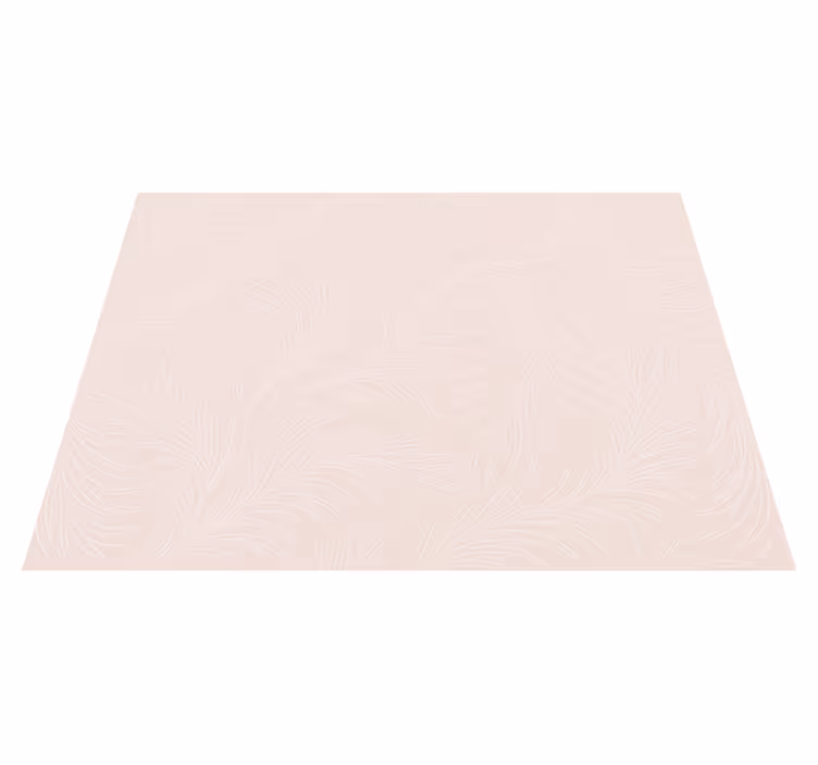 Vinylmatta sovrum mjuk rosa botanisk - Tenstickers