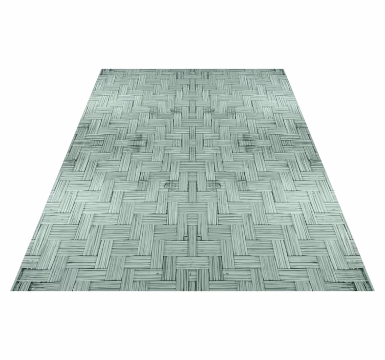 Vinylmatta geometrisk strukturerat kvadrat - Tenstickers