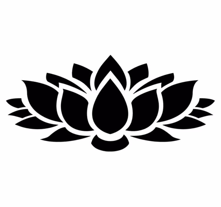 Vinylmatta sovrum lotus enkel - Tenstickers