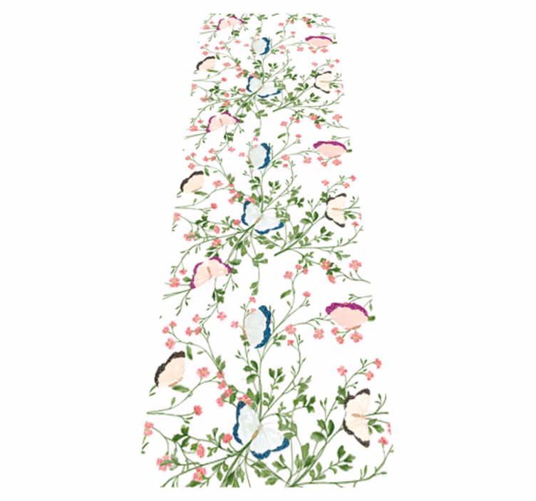 Vinylmatta sovrum fantasy akvarell - Tenstickers
