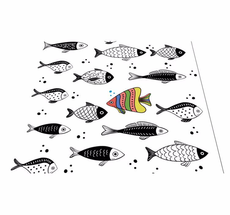 Counterflow vinylmatta djur - Tenstickers