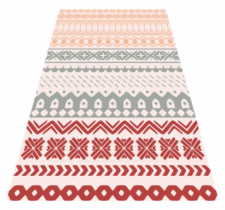 Vinylmatta textur vikingmönster vintage - Tenstickers