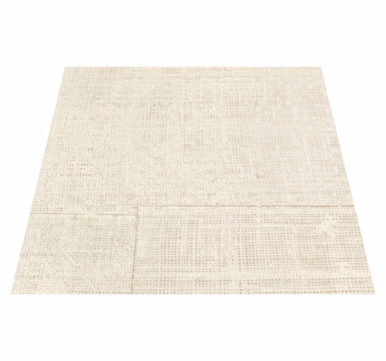 Vinylmatta textur beige raffia - Tenstickers