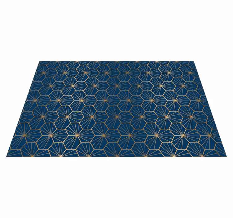 Vinylmatta geometrisk elegant geometriskt mönster - Tenstickers