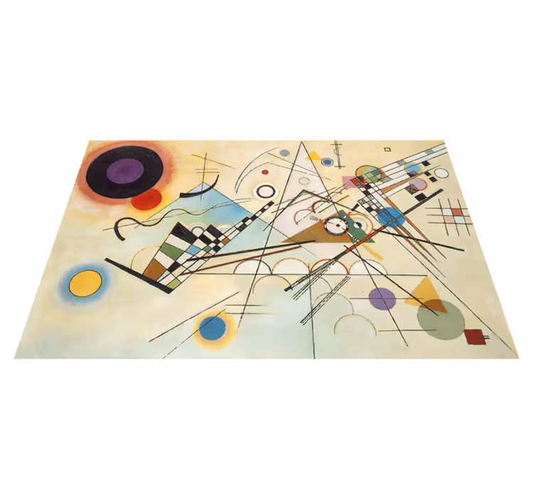 Vinylmatta geometrisk fantastisk geometrisk konstverk - Tenstickers