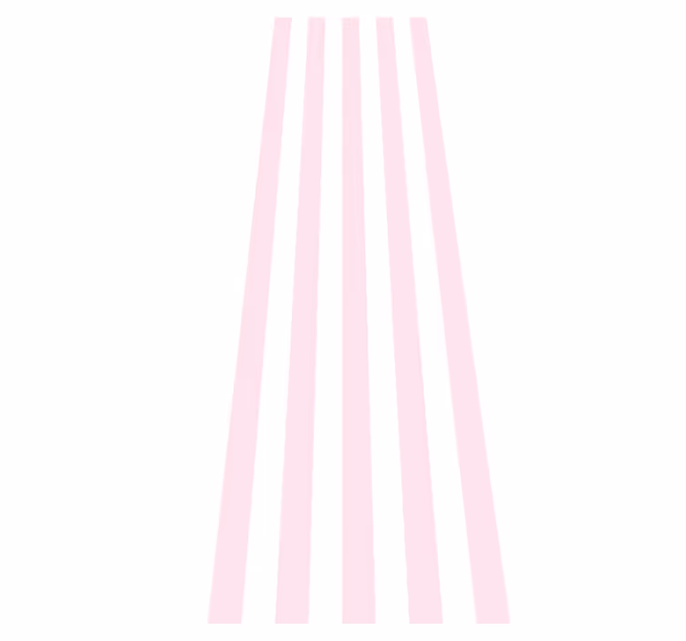 Vinylmatta entré nordisk rosa och vit - Tenstickers