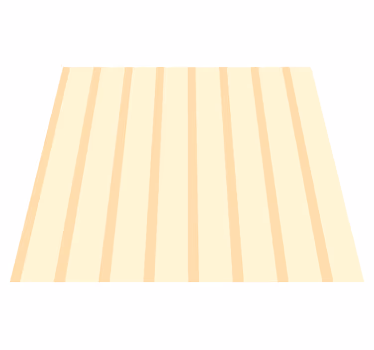 Vinylmatta entré tunna beige vertikala ränder - Tenstickers