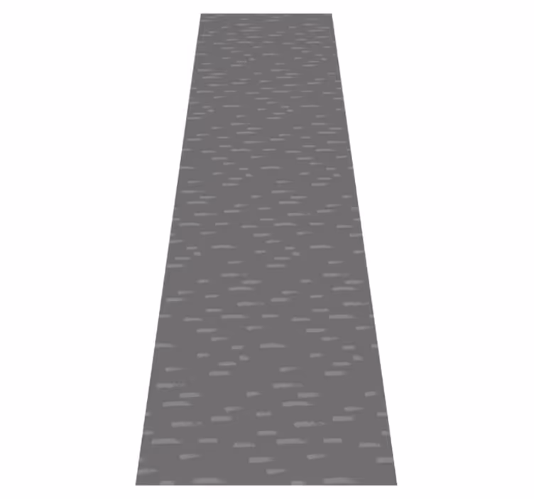 Vinylmatta entré minimalistiska grå betongränder - Tenstickers