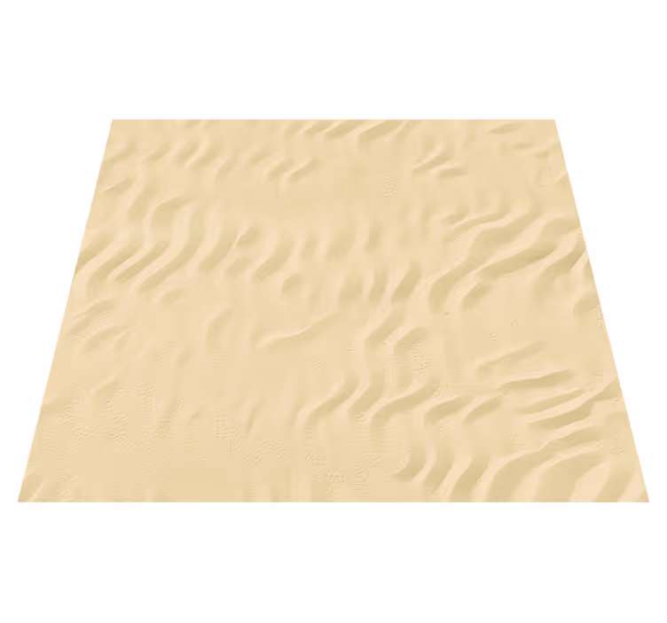 Vinylmatta beige med beige sandstruktur - Tenstickers