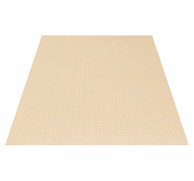 Vinylmatta beige i kamelfärgad genomskinlig - Tenstickers