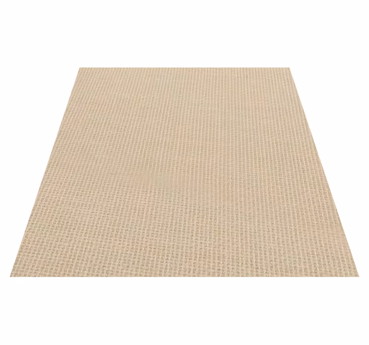 Vinylmatta beige genomskinlig - Tenstickers