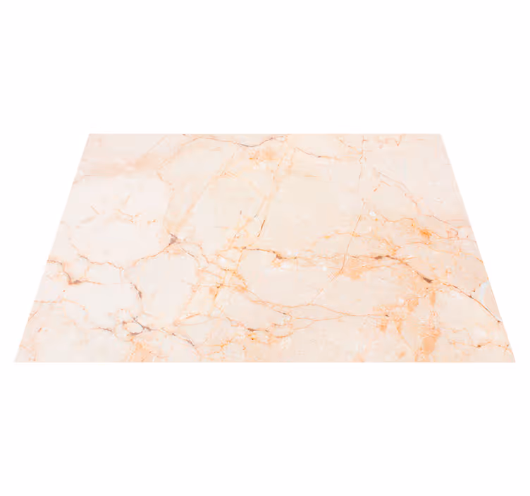 Vinylmatta beige med marmorstruktur - Tenstickers