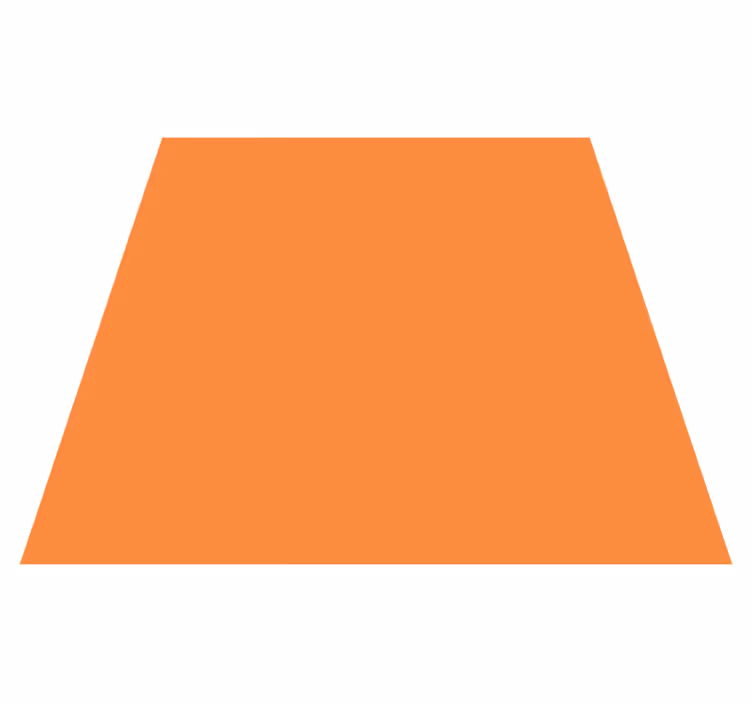 Vinylmatta orange enfärgad - Tenstickers