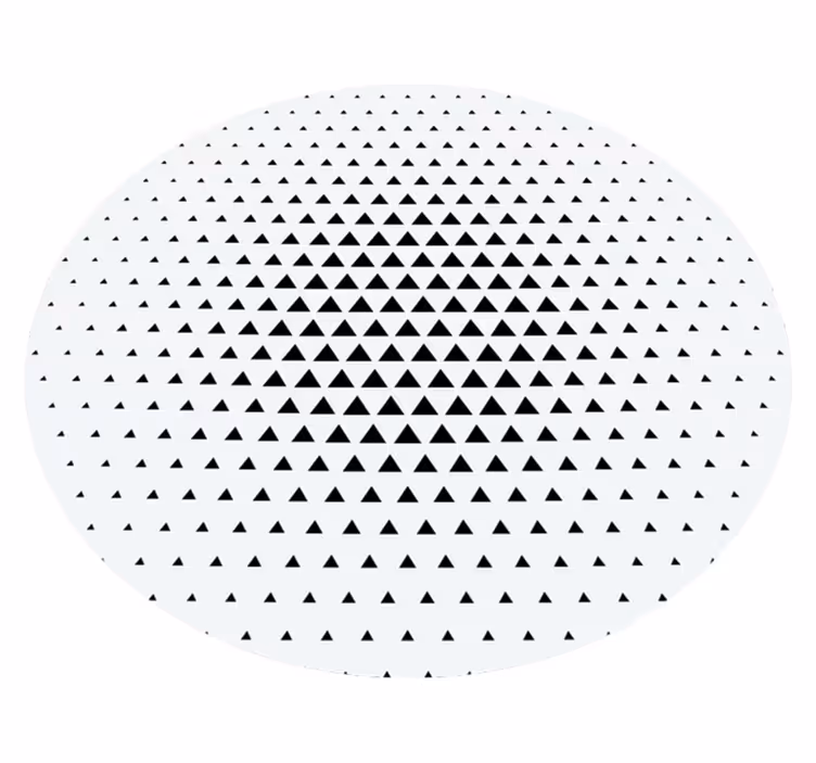 Geometrisk triangulär Vinylmatta geometrisk - Tenstickers