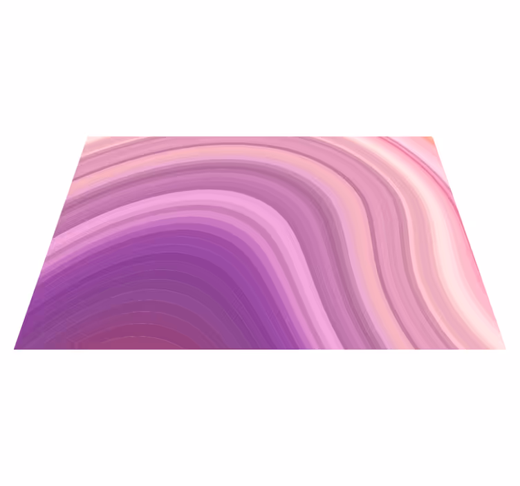 Modern abstrakt lila pvc-mattan - Tenstickers