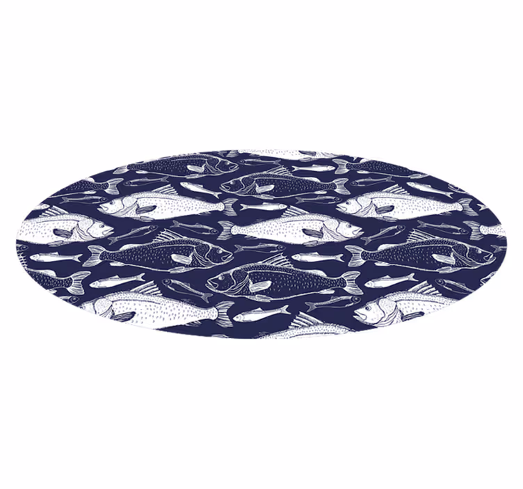 Under havet fiskar djurens vinylmatta - Tenstickers