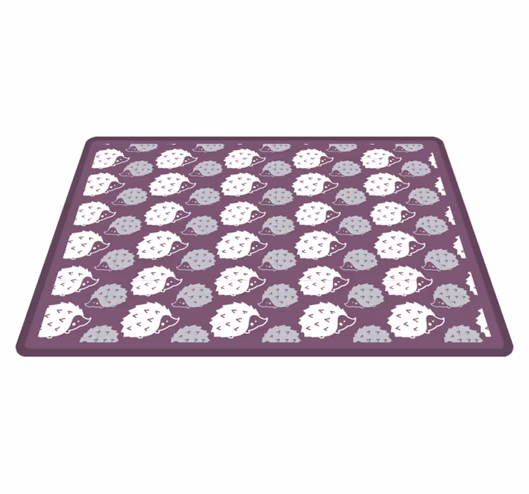 Tecknade igelkottar Vinylmatta Barn - Tenstickers