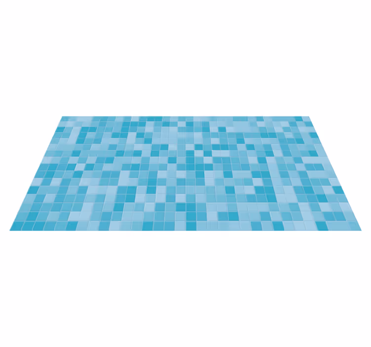 Mosaik stil mosaik vinyl matta - Tenstickers