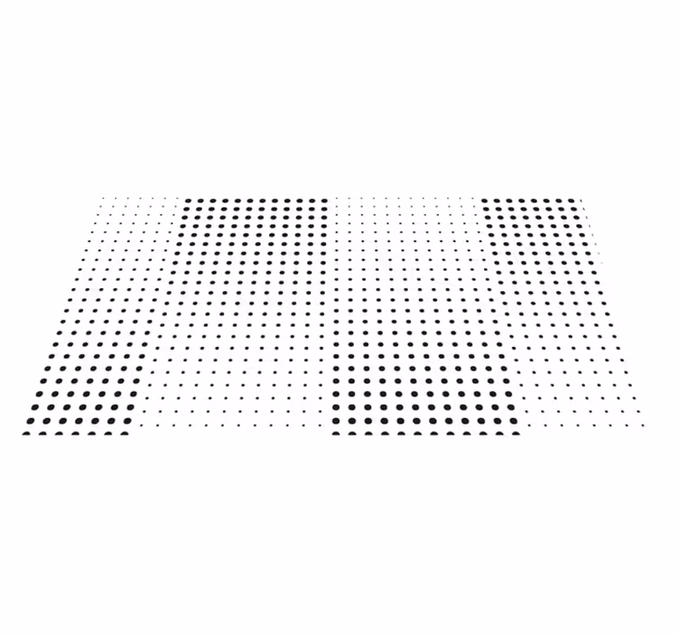 Blekande punktgradient Vinylmatta badrum - Tenstickers