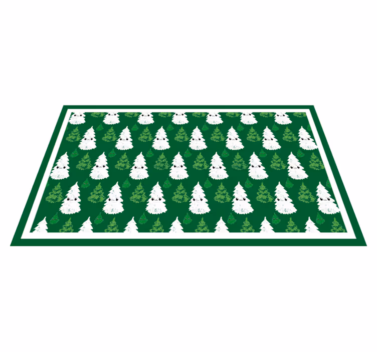 Bedårande julgranmatta - Tenstickers