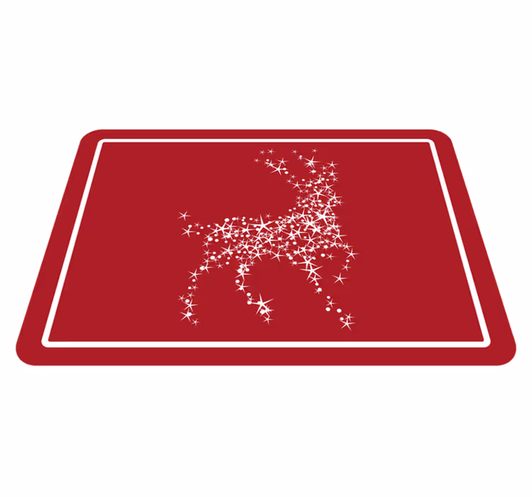 Renkonstellation Vinylmatta Jul - Tenstickers