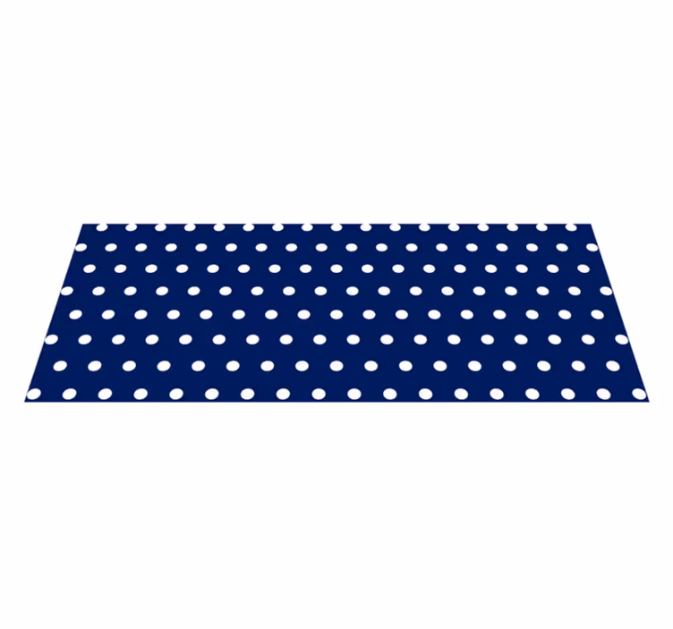Prickig dekor Vinylmatta minimalistisk - Tenstickers