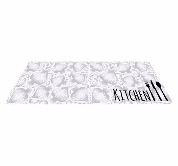 Köksredskap illustration Vinylmatta Kök - Tenstickers