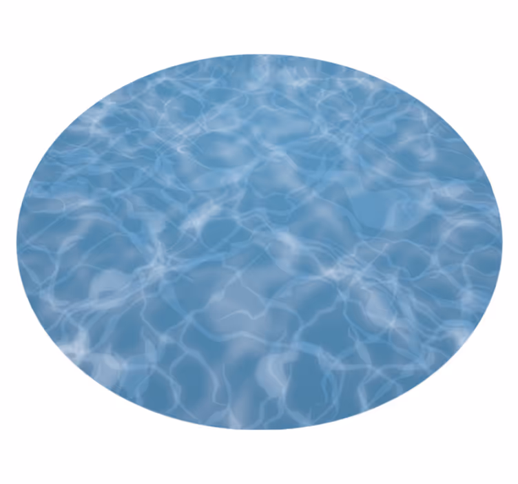 Vinyl matta pool natur matta - Tenstickers