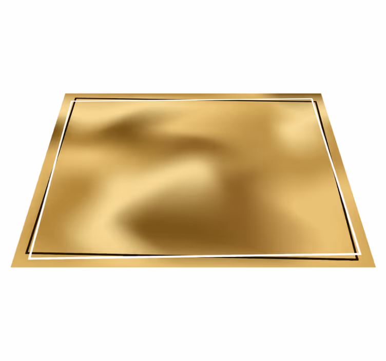 Metallisk glans Vinylmatta minimalistisk - Tenstickers