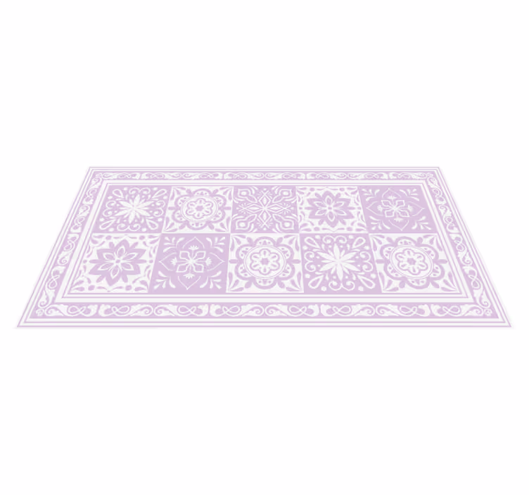 Mandala elegans Vinylmatta badrum - Tenstickers