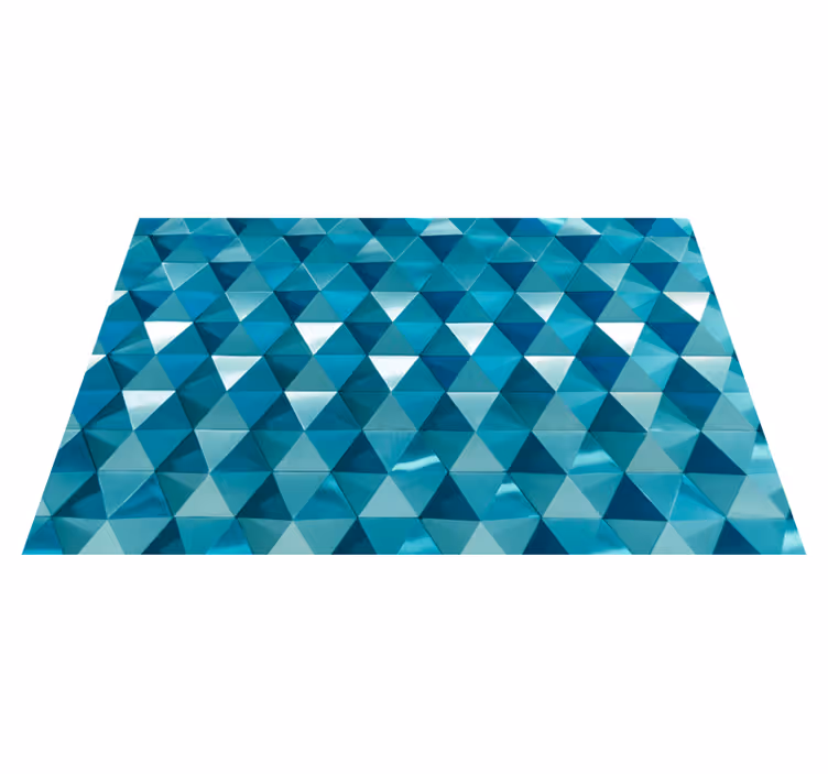 Diamant 3d mönster geometriska mattor - Tenstickers