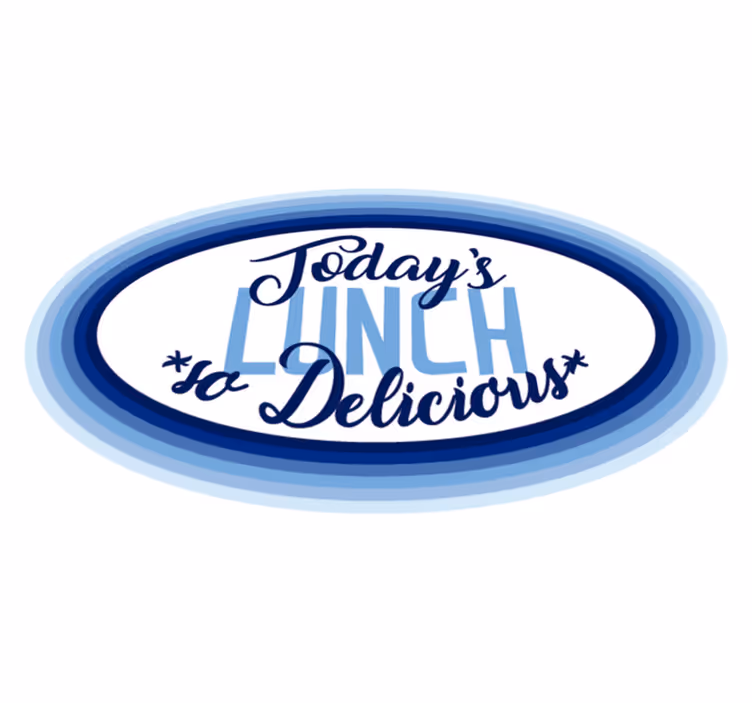 Dagens lunch är utsökt vinylmatta - Tenstickers