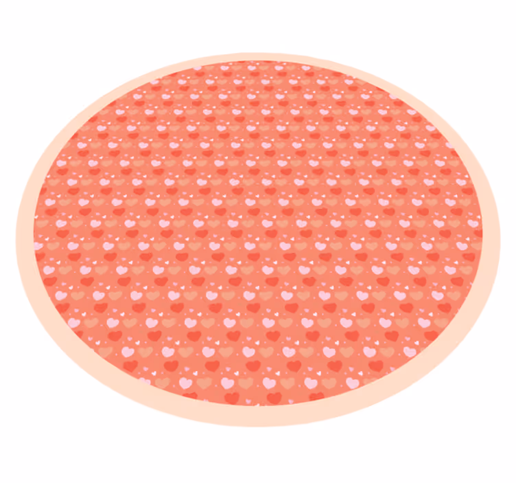 Prickig cirkel Vinylmatta daghem - Tenstickers