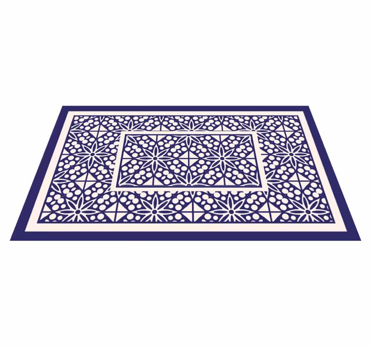 Fina ornament modern matta - Tenstickers