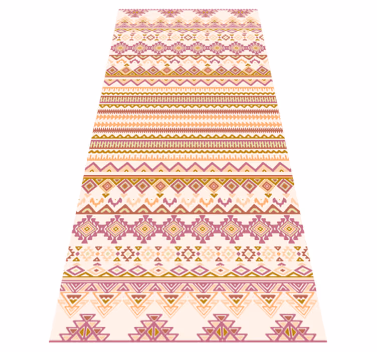 Boho estetisk stil vintage matta - Tenstickers
