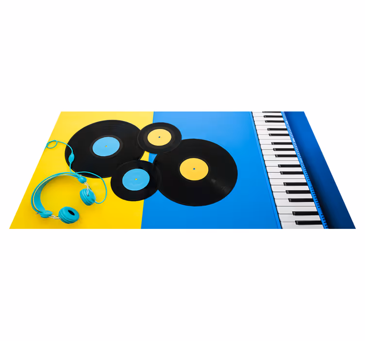 Musikaliska inslag Vinylmatta spel - Tenstickers