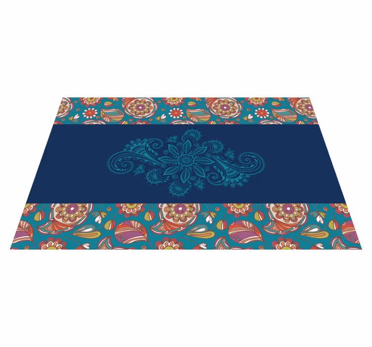 Mandala löpare Vinylmatta Mandala - Tenstickers